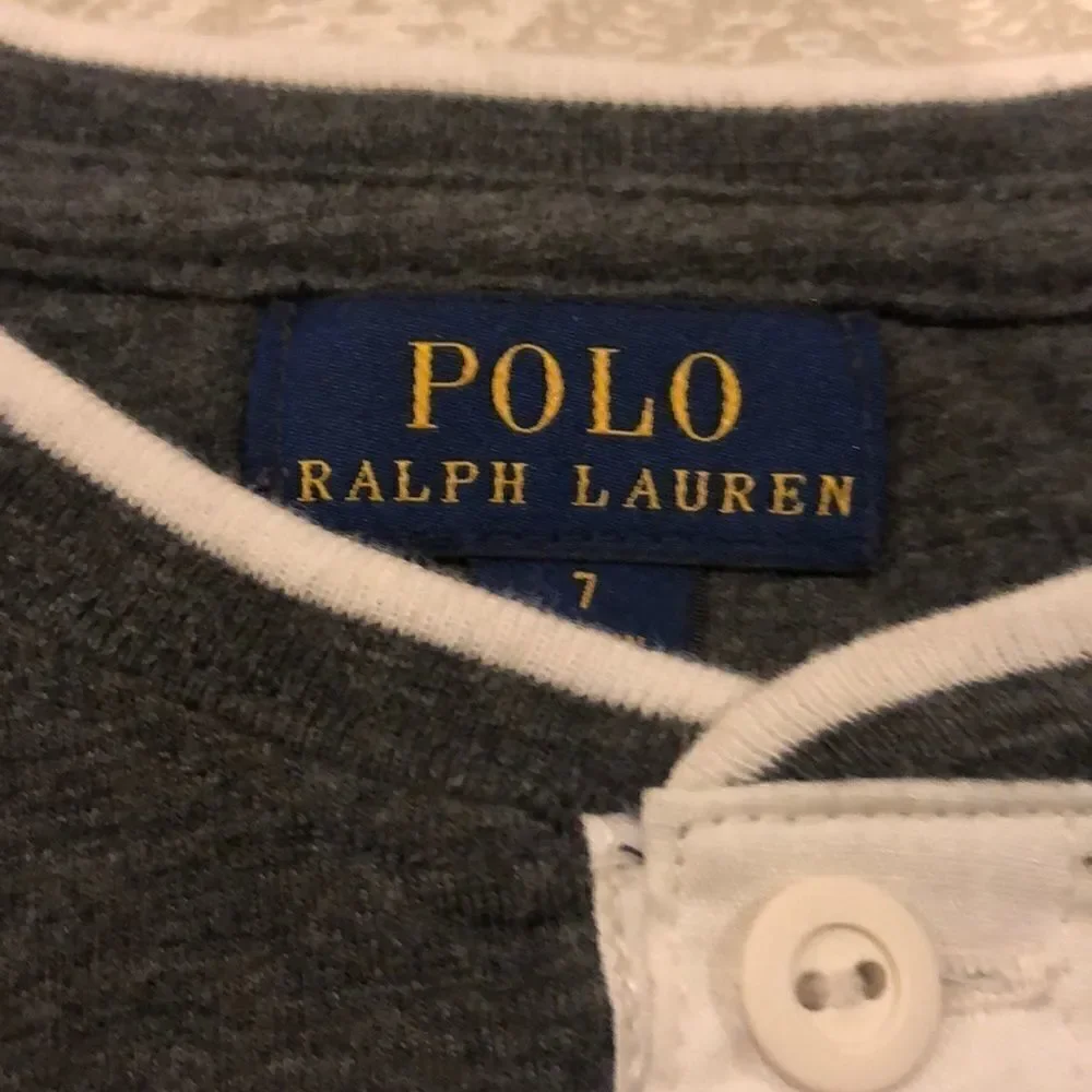 Polo Ralph Lauren Grey on Grey Long Sleeve T-Shirt